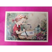 Золотой ключик. Буратино. Чистая. 1967 года. Владимирский. 1288.