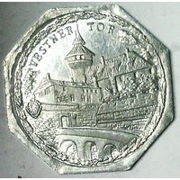 ГЕРМАНИЯ НЮРНБЕРГ 20 пфеннигов 1920 год - ШТЕМПЕЛЬНЫЙ БЛЕСК!