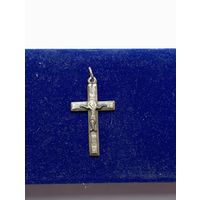 Серебряный крестик , 925 проба .