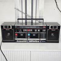 Старт с 1 Рубля !!! Магнитофон Винтажный бумбокс Panasonic RX-CW31 Состояние  !!!