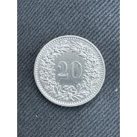 20 раппенов Швейцария 1975