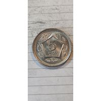 Пакистан 5 рупий 2003