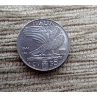 Werty71 Италия 50 чентезимо 1941 сентимо