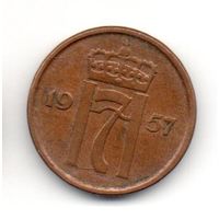 КОРОЛЕВСТВО НОРВЕГИЯ. 2 ЭРЕ 1957