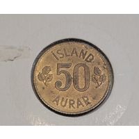 Исландия 50 эре 1970