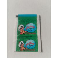 Обертка от жевательной резинки.