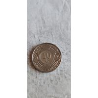 Нидерландские Антильские острова 10 центов 1990
