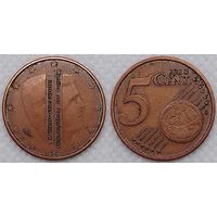 5 евроцентов 2017 г Нидерланды
