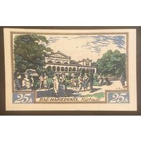 Нотгельд 25 пфеннигов 1921 год. Брауншвейг. Веймарская республика