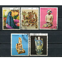 Панама - 1968 - Летние олимпийские игры. Искусство - 5 марок. Гашеные.  (Лот 36JT)-T25P5