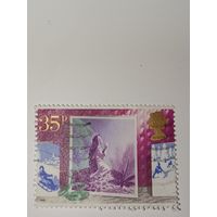 Великобритания 1988 Марка изображает сюжет "Благовещение"