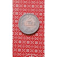 Венгрия 2 филлера 1918