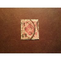 Германия 1921 г.Вюртемберг.Окружная почта./5а/