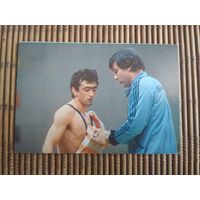 Карманный календарик.1984 год. Спорт. Класическая борьба