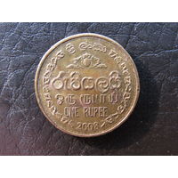 Шри-Ланка. 1 рупия. 2008. С 20 копеек. Распродажа коллекции. Смотрите другие лоты.