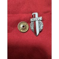 Значок Польский. KMW Кружки военной молодежи