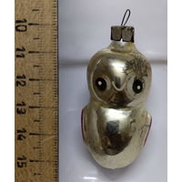 Советская ёлочная игрушка "Совенок 2"