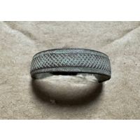 Кольцо старинное с узором