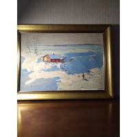 Плужник М.А.    "Зимнее утро" 1963 год