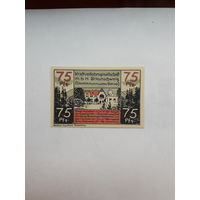 Нотгельд Германия Брауншвейг 75 пф. 1921