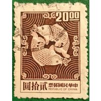 Китай Тайвань 21 апреля 1969. Карпы