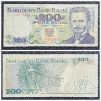 200 злотых Польша 1986 г.