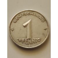 ГДР 1 пфенниг 1950 А(1)