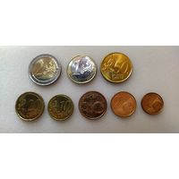 Кипр, евро. набор из 8 монет