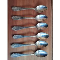 Ложки чайные Классик, мельхиор.  ЗиШ, СССР