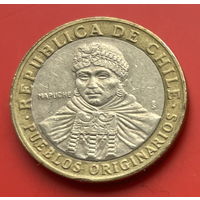 48-06 Чили 100 песо 2004 г.