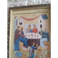 Икона брак в Канах Голилейский очень редкая каталог 42/34
