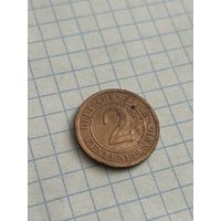 2 пфеннига 1924 года