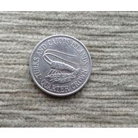 Werty71 Тёркс и Кайкос 1/4 крона 1981