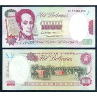 Венесуэла 1000 боливар 1998 год.