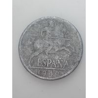 Испания 10 сентимос 1940 года .