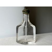 Антикварный флакон стекло 15х8см