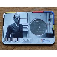 150 лет художника Пита Мондриана UNC-качество в coincard