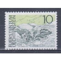 [2431] Лихтенштейн 1972. Ландшафт. MH. 1