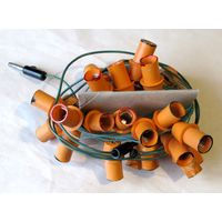 Ёлочная гирлянда из СССР (без лампочек)