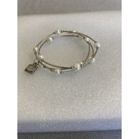 Бижутерия, комплект браслет и колье.