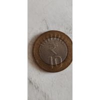 Индия 10 рупий 2014