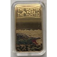 Сомали 25 шиллингов 2013 г. Охотник и жертва. Крокодил