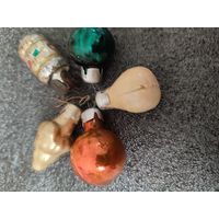 Новогодние игрушки мини для елочки GDR