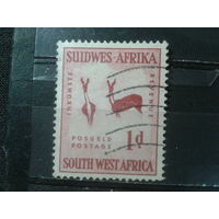 Юго-западная Африка, колония Англии, 1954. Газели