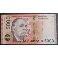 Армения 5000 драм 2018 UNC