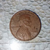 1 цент 1980 года США. Родная патина!