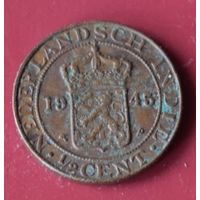 Нидерландская Индия 1945 1/2 цента