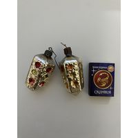 Лот елочных игрушек.