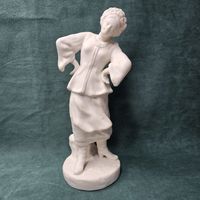 Старт с 1 Рубля !!! СССР Фарфоровая статуэтка танец танцующая Украинка Девушка Девочка 1950е  !!!