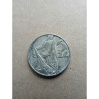 Польша 5 злотых 1974 г. Рыбак (*). Сохран!!!